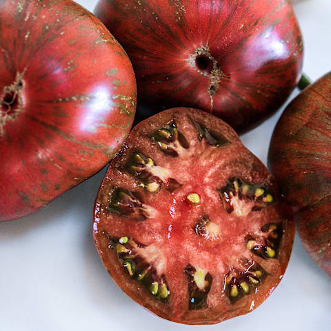 Tomato 'Berkeley Tie-Dye Pink'